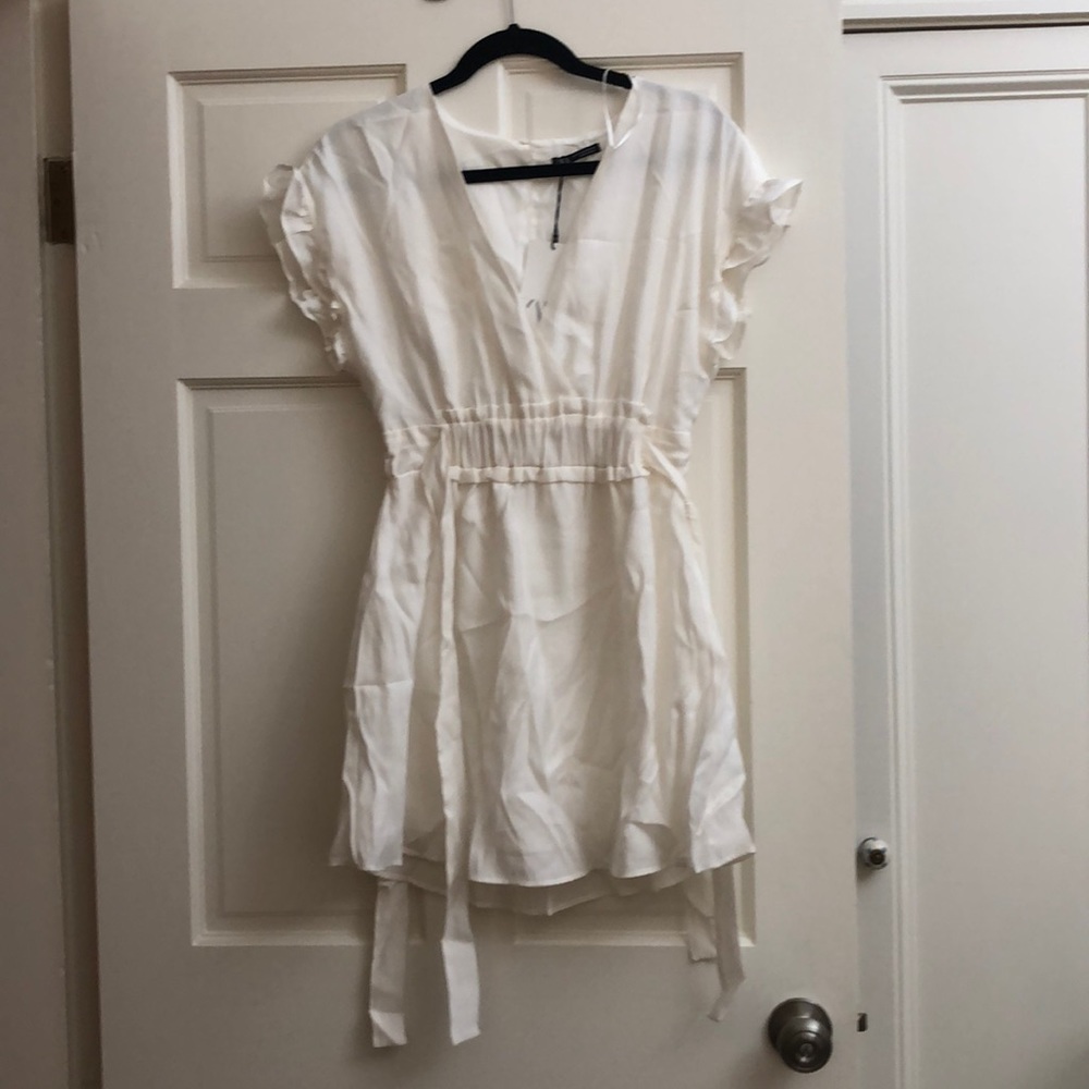 Zara white dress
